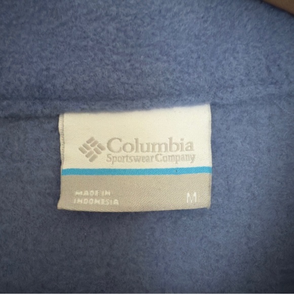 Columbia Fleece Jacket in Blue Size: M - Picture 5 of 5